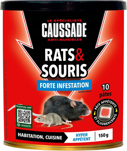 Raticide souricide rats - rats, souris