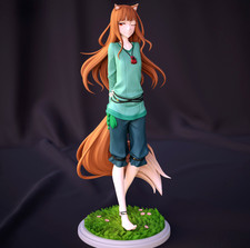 Holo Spice and Wolf Figurine