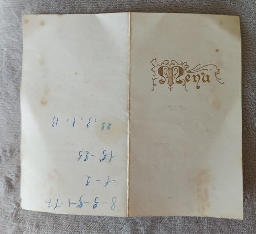 Old meal menu the - old, vélo