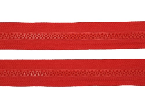 Fermeture éclair ykk rouge - fermeture,