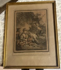 Sous cadre Gravure Couleur18