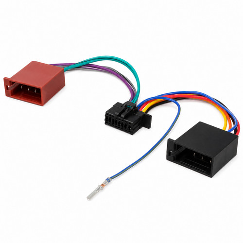 Faisceau iso autoradio jvc - iso,