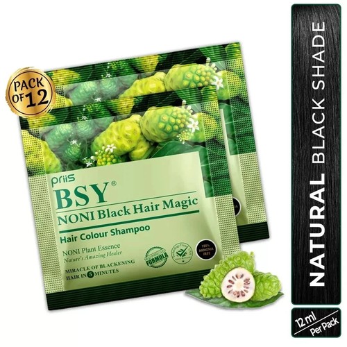 Shampooing bsy noni black hair - noni,