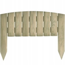 Clôture de jardin en bois