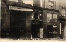 Old postcard AK PARIS 1st 35 Rue VauVILLIERS. Maison du Chat qui pelote (537035)