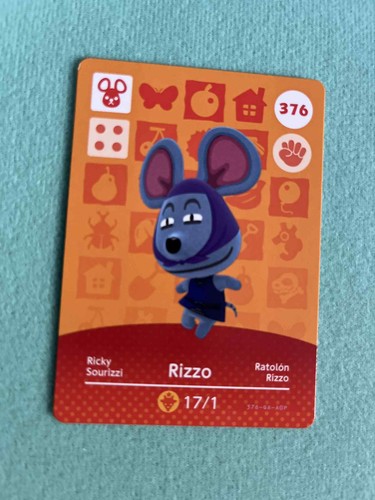 Carte amiibo animal crossing - carte,