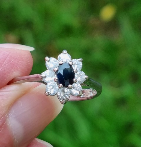 Bague marguerite argent massif - bague,