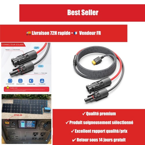 Câble solaire xt60 - câble,