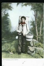 SUISSE  CARTE COSTUME 