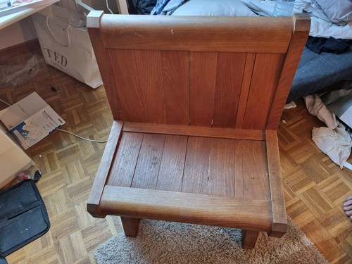 Banc orme massif huilé - orme,