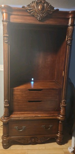Wooden armoire - wooden,