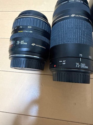 Canon lens set - set, japan