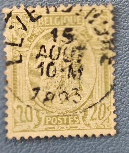 Timbre belgique belgie 1884 - belgique,