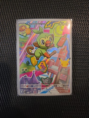 Carte pokemon ouistempo promo - carte,