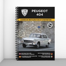 PEUGEOT 404 : CAHIER DE