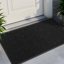 Commercial Entrance Door Mat Heavy Duty Floor Mats Industrial Non Slip Rug Black