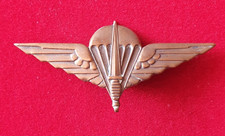 MILITARY BADGE - PARA BRONZE - MODIFIED FASTENER
