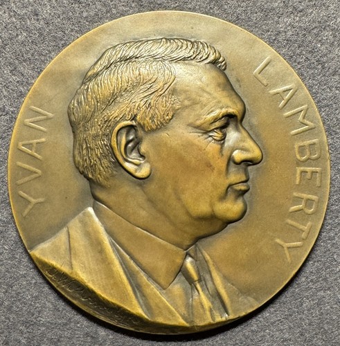 Médaille belge yvan lamberty - médaille,