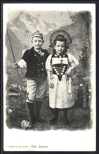Costume garçon fille en - et,