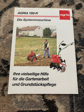 Agria 100-R Tiller Brochure FCCA25