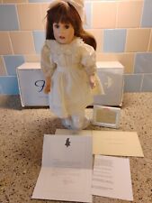 "HOPE" Gotz Artist Porcelain Doll  By Sissel Skille, 18” Tall - Free Shipping