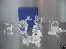4 Belles Figurines Swarovski