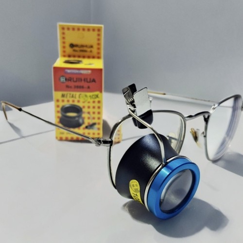 Loupe horloger 10x - loupe, clip