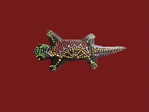 Aimant magnet lezard coloré - aimant,