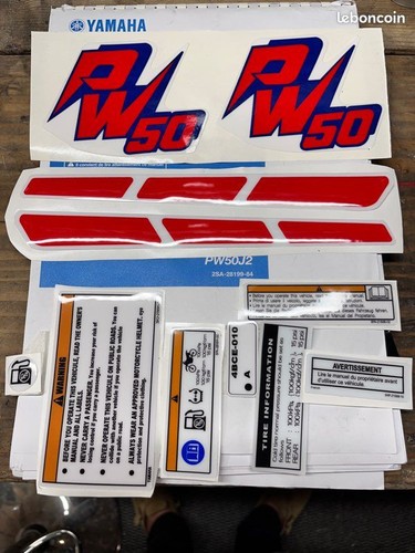 Kit deco yamaha 50 - kit, pw