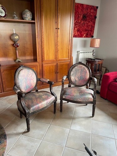 Fauteuils cabriolet louis - fauteuils,