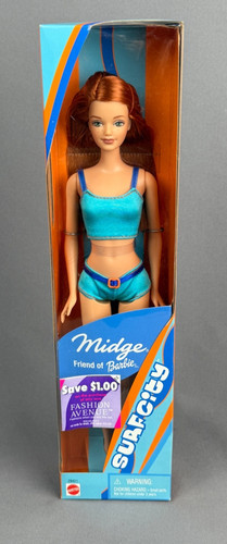 Vtg mattel barbie surf - mattel,