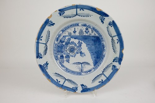 Grand plat chinoiserie