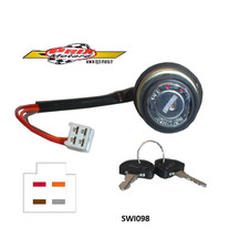 SUZUKI GT 125 1975/1979 CONTACTEUR A CLE 4 FILS NEUF