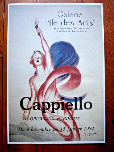 Affiche cappiello galerie ile - affiche, cappiello-