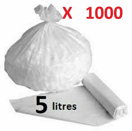 Sac poubelle litres blanc - sac,