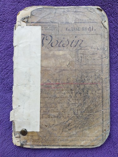 Livret militaire sergent - livret,