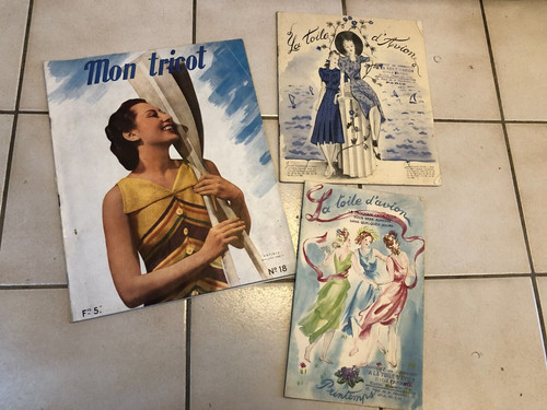 Lot 3 anciens - de,