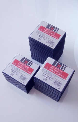 Boitiers antichocs pour cd - 39,