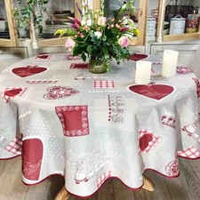 Nappe ronde 180 cm mon Alsace