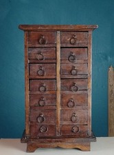 Meuble D'apothicaire En Bois Exotique