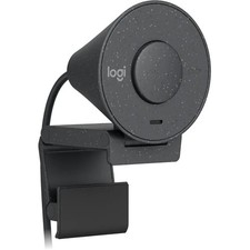 Logitech Brio 1080p Webcam - Auto Light Correction Privacy Shutter with