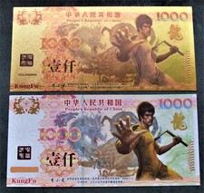 2 X Billets Bruce Lee  1000