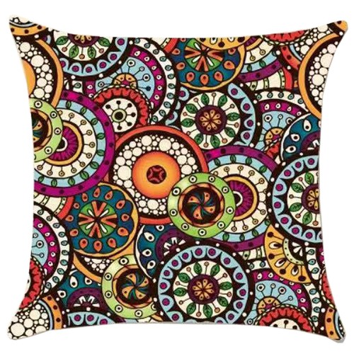 Multicoloré ethnique floral - multicoloré,