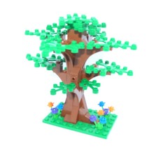 grand arbre mini bloc de