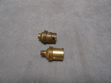 2 DOUILLES anciennes Accessoires luminaire  ampoule à Baionnette