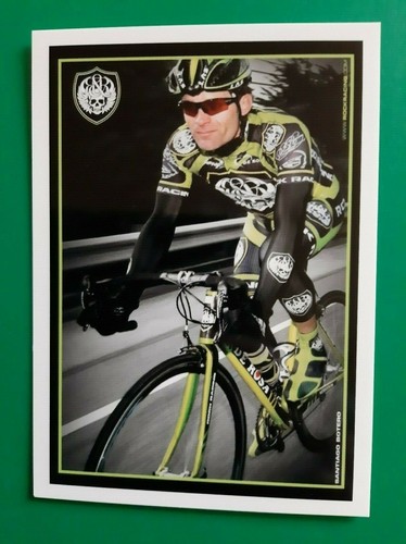 Cyclisme carte cycliste - carte,