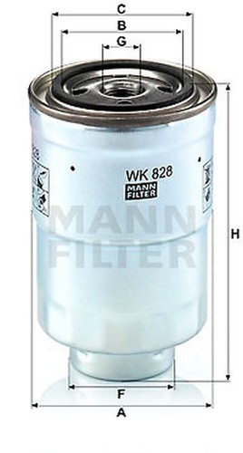 Filtre carburant - filtre,
