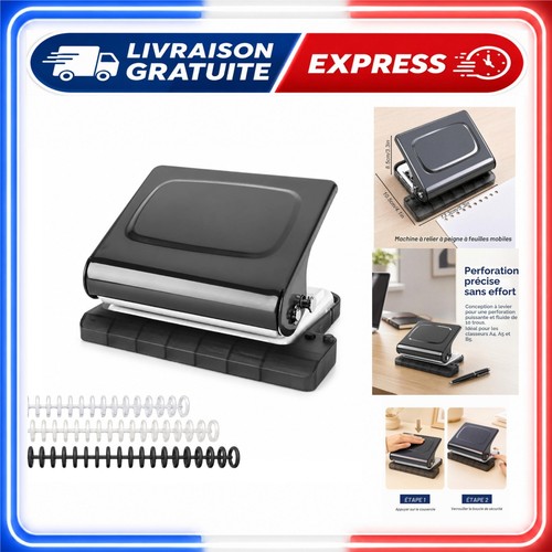 Relieuse perforatrice trous - relieuse, 10
