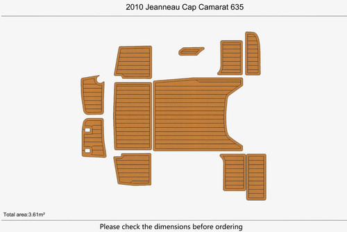 2010 jeanneau cap camarat - jeanneau, 635