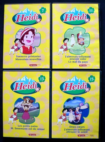 Dvd jeunesse heidi lot de - -,